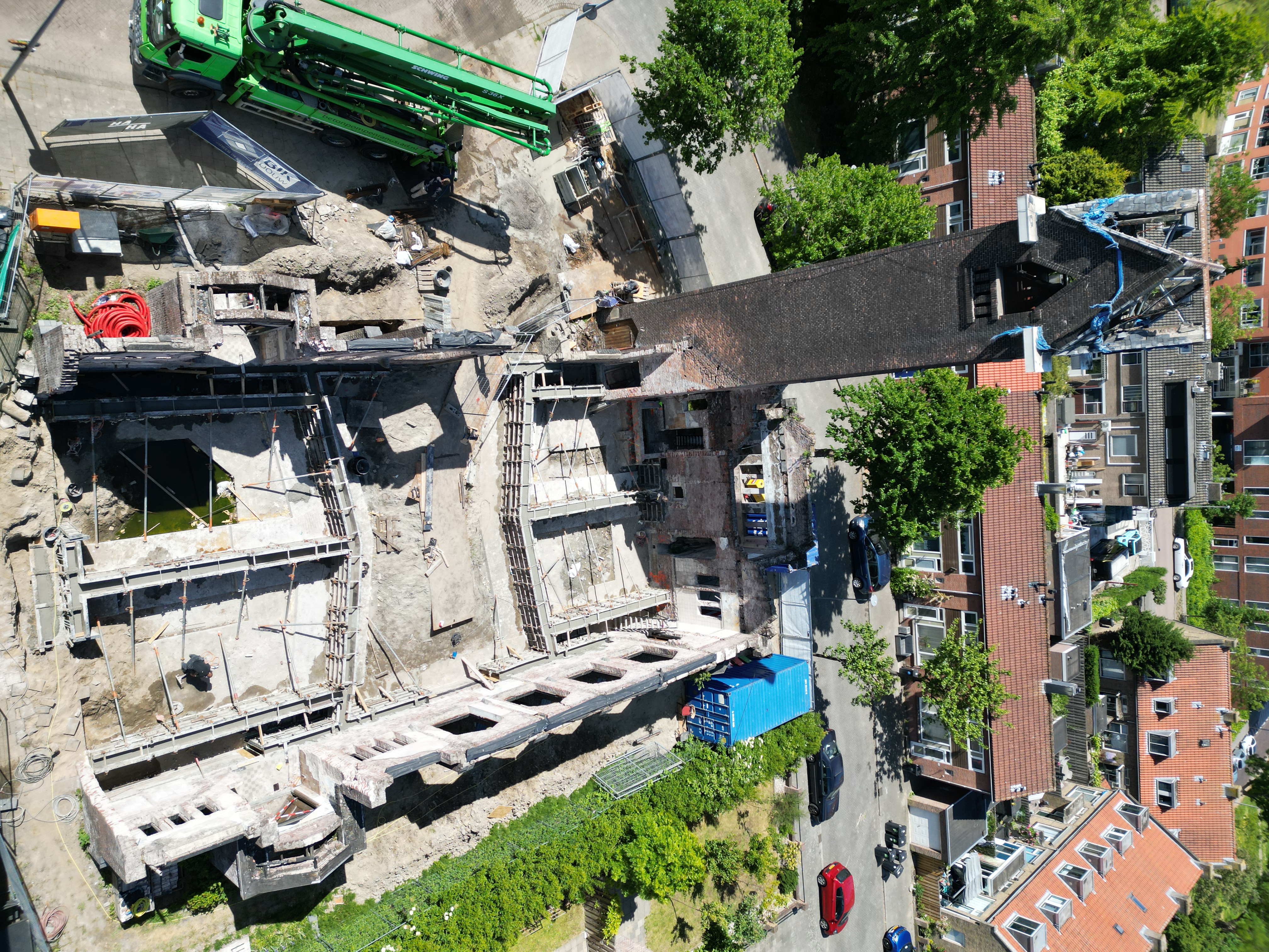 Existing Julianakerk overview
